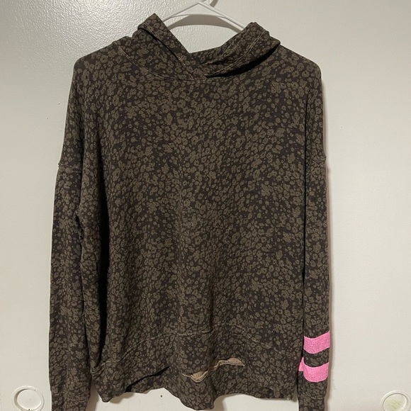 Sundry brown/pink hoodie - Picture 3 of 5